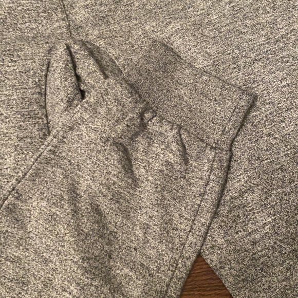 Salt and pepper grey with black logo lazy pants in size women’s large! - Picture 5 of 5